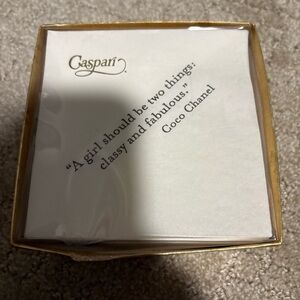 Caspari Set Of 29 Airlaid Cocktail Napkins Coco Chanel Quote